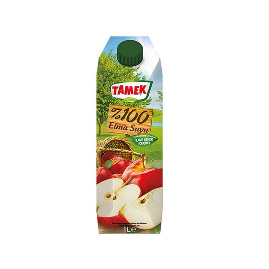 Tamek Nektar Elma %100 1 lt 