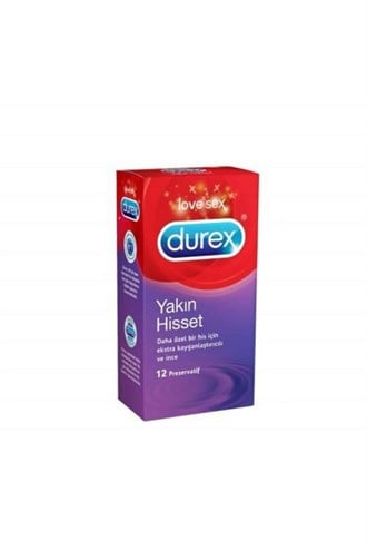 Durex Yakın Hisset 12'li Prezervatif