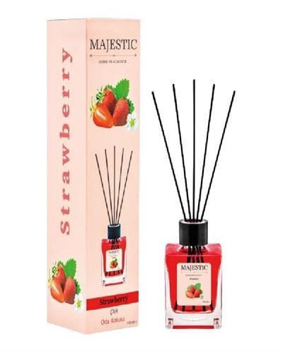 Niamo Çilek Kokulu Çubuklu Oda Kokusu Ortam Kokusu Esansiyel Yağ 110 ml