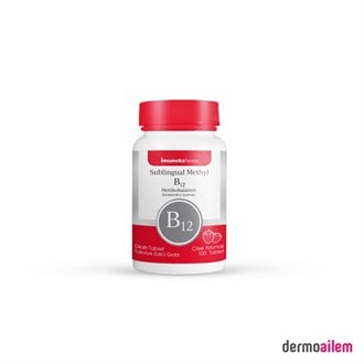 İmuneks Sublingual Methyl B12 100 Dilaltı Tablet