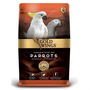 Gold Wings Premium Meyveli Büyük Irk Papağan Yemi 1000 Gr