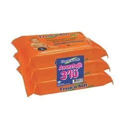 Fresh'n Soft Islak Bebek Havlusu 3*64 Lü