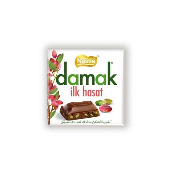 Nestle Damak İlk Hasat Kare Çikolata 63 Gr