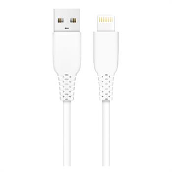 Nettech Plastik 100 Cm Lightning Şarj ve Data Kablosu (Beyaz)