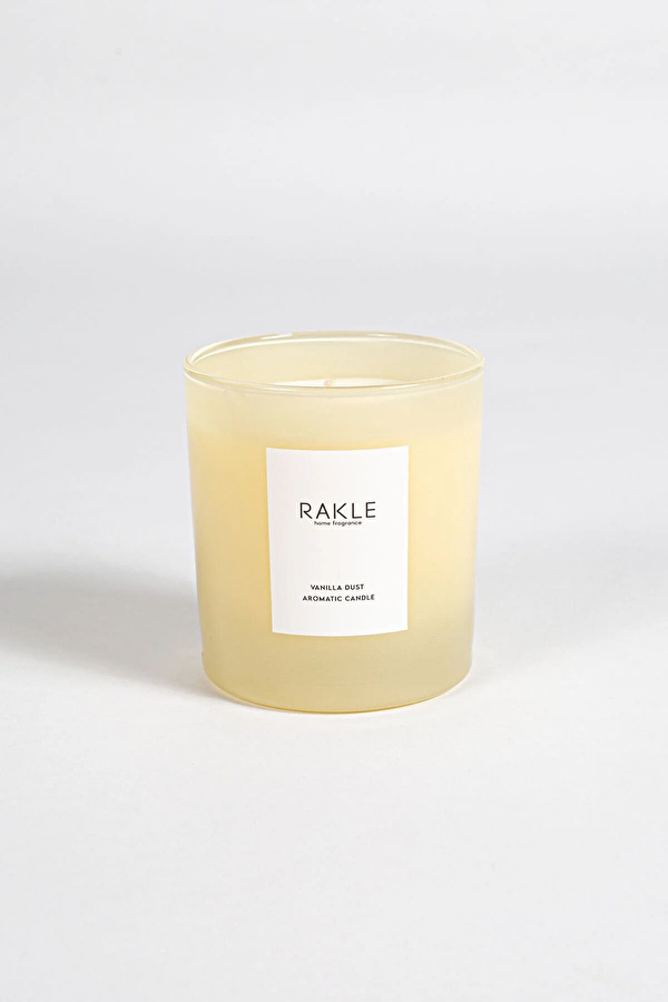 Rakle Basic Soft Cream Vanilla Kokulu Mum Sarı 200 gr
