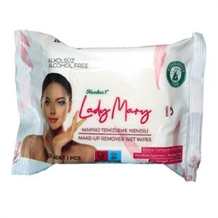 Lady Mary Makyaj Temizleme Mendili 25 Yaprak
