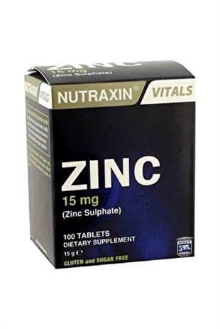 Nutraxin Zinc 15 mg 100 Tablet