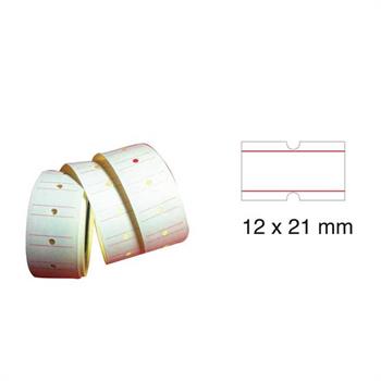 Tanex Fiyat Etiketi Çizgili 6 Lı 12x21 Beyaz 