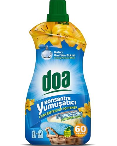 Doa Konsantre Yumuşatıcı Lilyum&Lotus 60 Yıkama 1500 ml