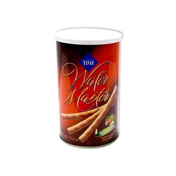 Çizmeci Time Wafer Master Fındık Kremalı Rulo Gofret 250 gr