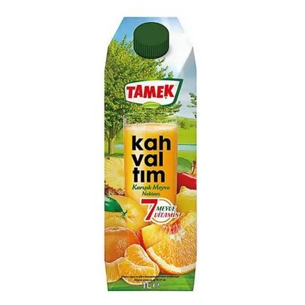 Tamek Kahvaltım Yedi Meyve Nektarı 1 lt