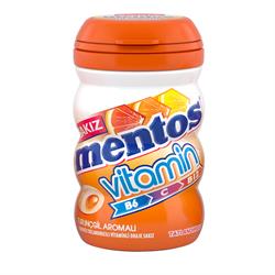 Mentos Sakız Tatlandırıcı Vitamin Turunçgil Aromalı 90 Gr