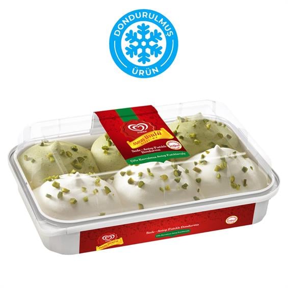 Algida Maraş Usulü Sade Antep Fıstıklı Dondurma 500 ml