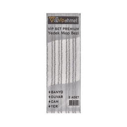 Vip Yedek Bez Mop 2'li