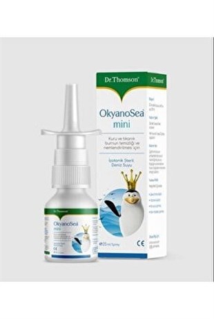 Dr. Thomson Okyanosea Okyanus Suyu Mini Burun Spreyi 25 ml