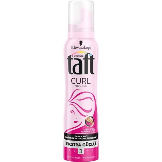 Taft Curl & Flex Köpük 150 ml