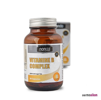 Nondo Vitamin B Complex 30 Kapsül