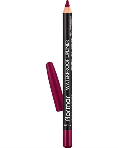 Flormar Waterproof Lipliner - Suya Dayanıklı Dudak Kalemi No:241 Sour Cherry 1.14 g 8690604567553