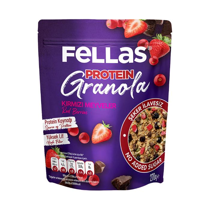 Fellas Granola Kırmızı Meyveler 270GR