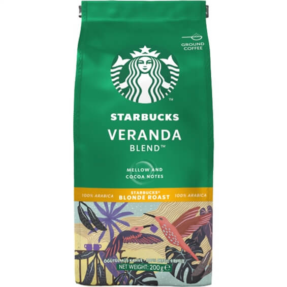 Starbucks Veranda Blend Öğütülmüş Filtre Kahve 200 gr