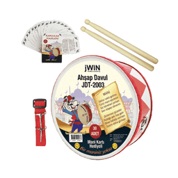 Ahşap Ramazan Davulu 20 Cm