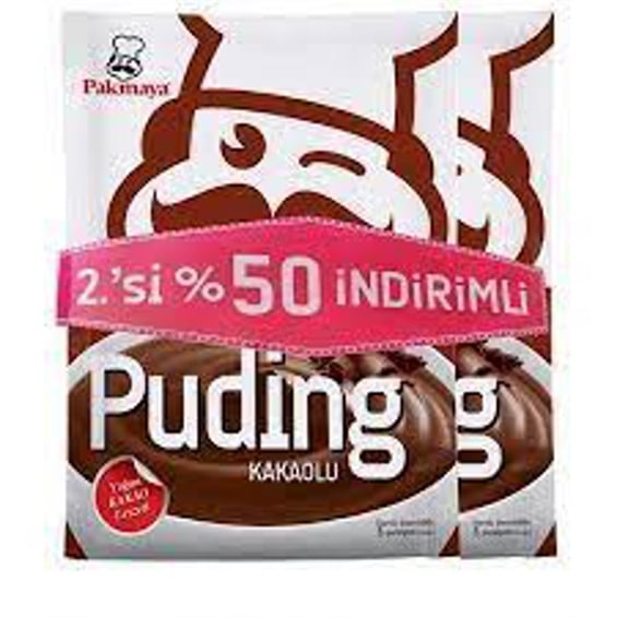 Pakmaya Puding Kakaolu 2'li 145 gr