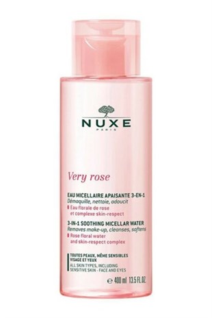 Nuxe Very Rose 3 in 1 Temizleme Suyu 400 ml