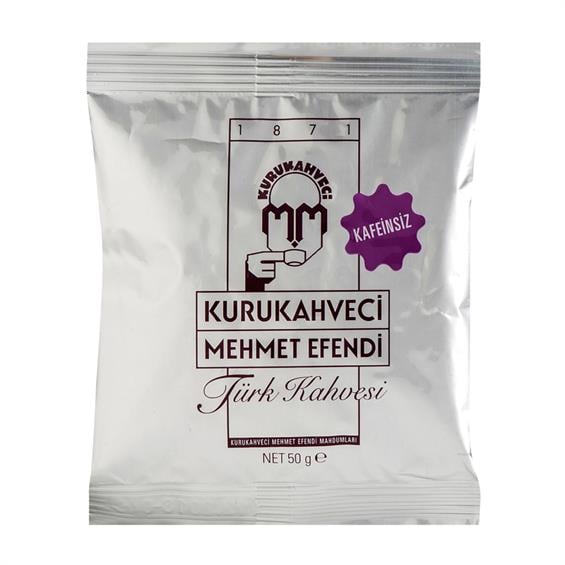 Kurukahveci Mehmet Efendi Kafeinsiz Türk Kahvesi 50 gr