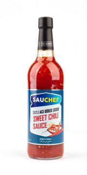 Sauchef Sweet Chili Sos 900 Gr Cam Şişe