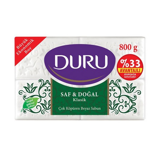 Duru Sabun Saf Doğal Klasik 800 Gr