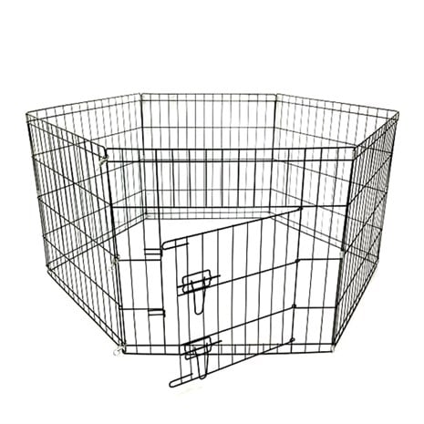 Katlanır Tel Köpek Çiti 61*61 cm-6 Panel