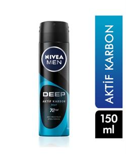 Nivea Men Deodorant Deep Aktif Karbon 150 ml