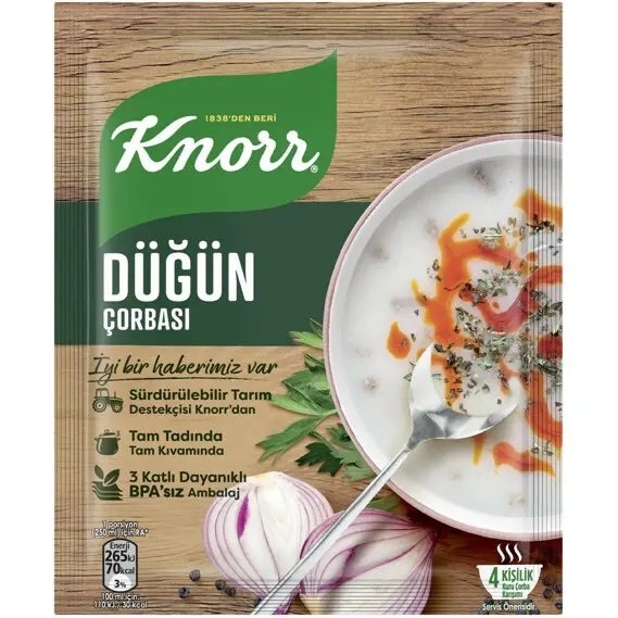 Knorr Hazır Düğün Çorbası 72 gr