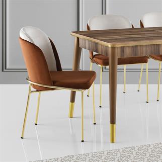 KarataŞ DG-101 Dore Sandalye In Bf-03 - Out Bf-06/ Gold