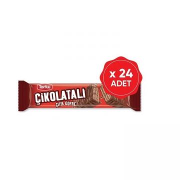 Torku Gofret Çikolatalı 35 Gr x 24 Adet