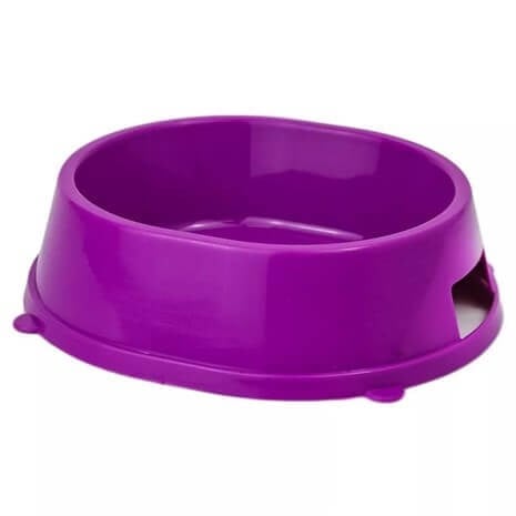 Hartz Yavru Köpek ve Kediler İçin Mama Kabı 12cm Mor