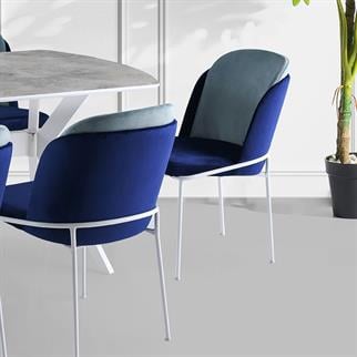 Karataş DR-182 Dore Sandalye In Bf-10 - Out Bf-12/ Beyaz