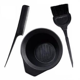 Farmaprof Saç Boya Fırçası + Krepe Tarağı + Boya Kabı