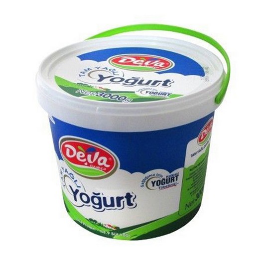 Deva Yağlı Yoğurt 3 kg