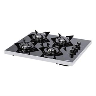 Luxell 40-TSHDF Siyah Doğalgazlı Yandan Dökümlü Set Üstü Ocak