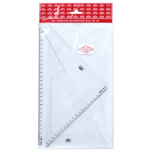 Hatas Gönye Teknik Okul Öğrenci Set 30/60-45 00807