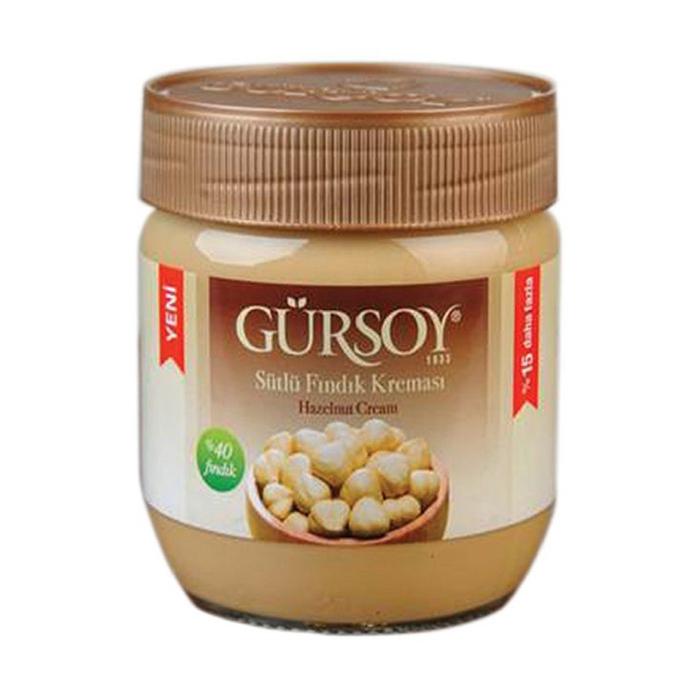 Gürsoy Sütlü Fındık Kreması 400 gr Cam