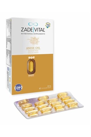 Zade Vital Anason Yaği Blister 30 Yumuşak Kapsül