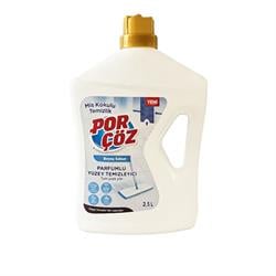 Por Çöz Parfümlü Yüzey Temizleyici 2.5 lt Beyaz Sabun
