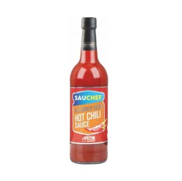 Sauchef Hot Chili Sos 840 Gr Cam Şişe