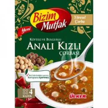 Bizim Mutfak Köfteli ve Bulgurlu Analı Kızlı Çorbası 92 gr