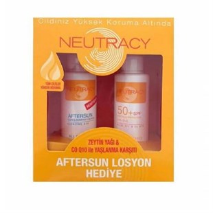 Neutracy Güneşten Koruyucu Losyon Tüm Ciltler İçin SPF50+ 150 ml - Aftersun Losyon 150 ml Hediyeli