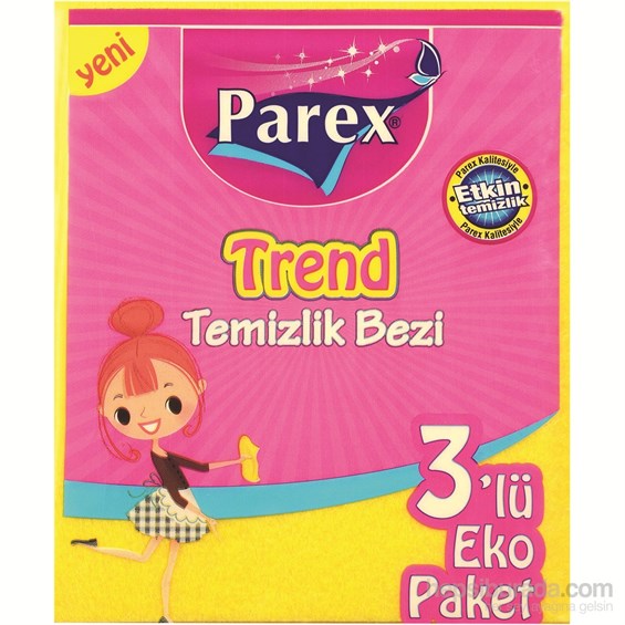 Parex Trend Temizlik Bezi 3 'lü