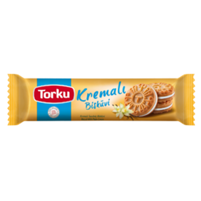 Torku Bisküvi Kremalı Sade 60 Gr