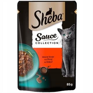 Sheba Sığır Etli Parçalı Soslu Pouch Kedi Yaş Maması 85 Gr